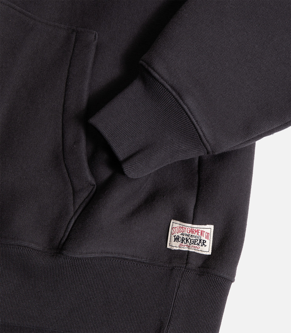 Stussy Raglan Zip Hooded Sweatshirt