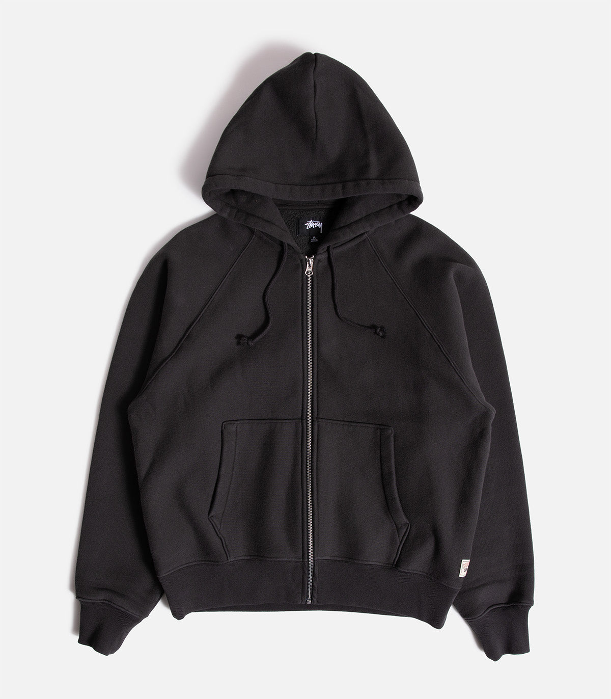 Stussy Raglan Zip Hooded Sweatshirt