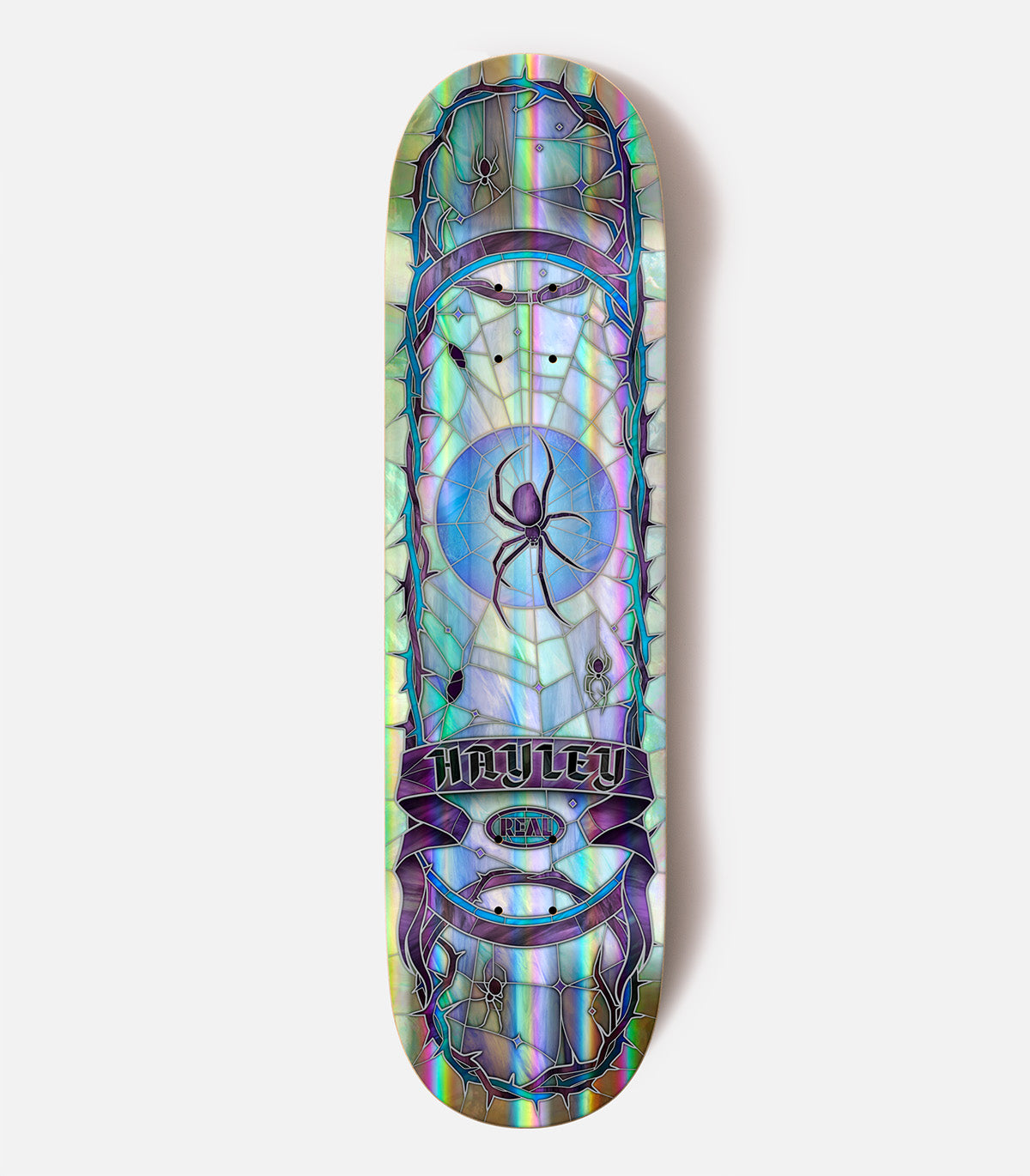 Real Hayley Wilson Rainbow Holographic Cathedral Deck