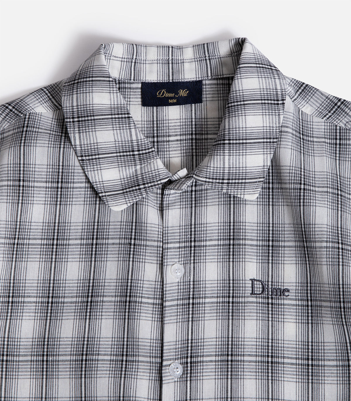 Dime Plaid Button Up Shirt