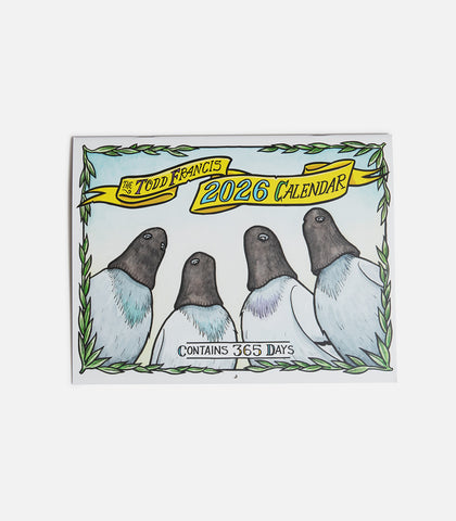 Todd Francis 2026 Calendar