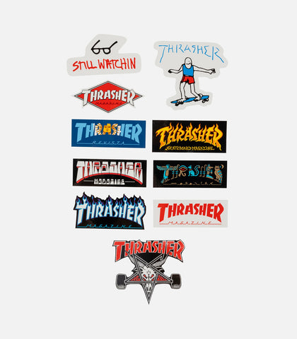Thrasher 10 Sticker Pack