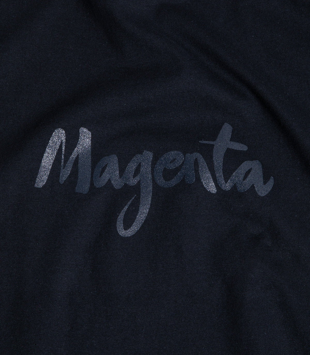 Magenta Script T-Shirt