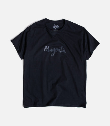 Magenta Script T-Shirt