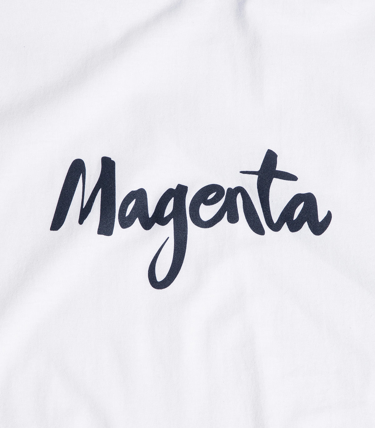 Magenta Script T-Shirt