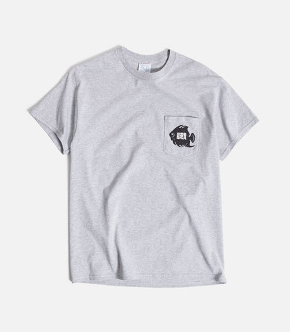 Sci-Fi Fantasy Fish Pocket T-Shirt