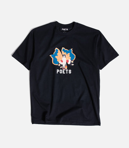 Poets Butterfly Girl T-Shirt