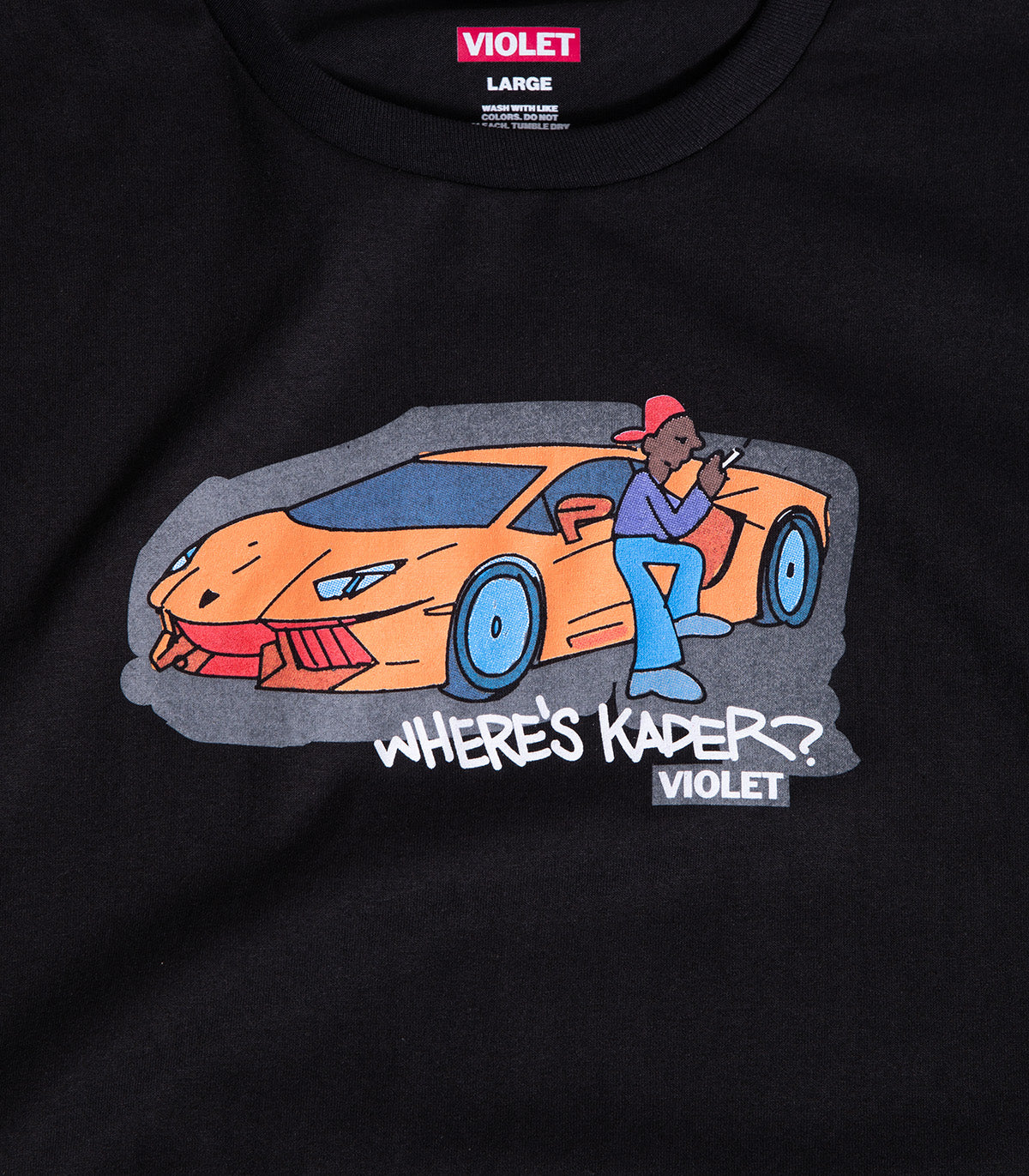 Violet Where's Kader T-Shirt