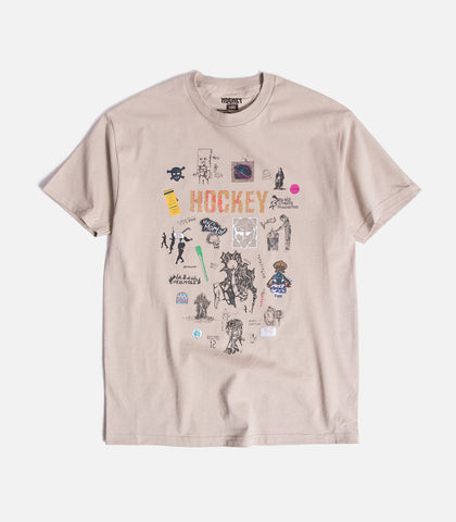 Hockey Paper Cover T-Shirt