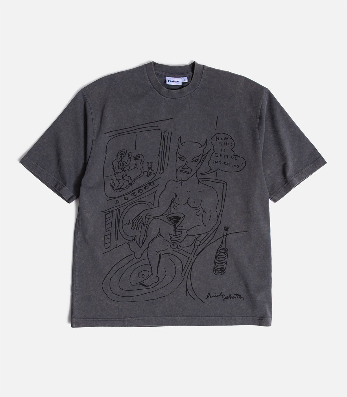 Butter Goods X Daniel Johnston Satan T-Shirt