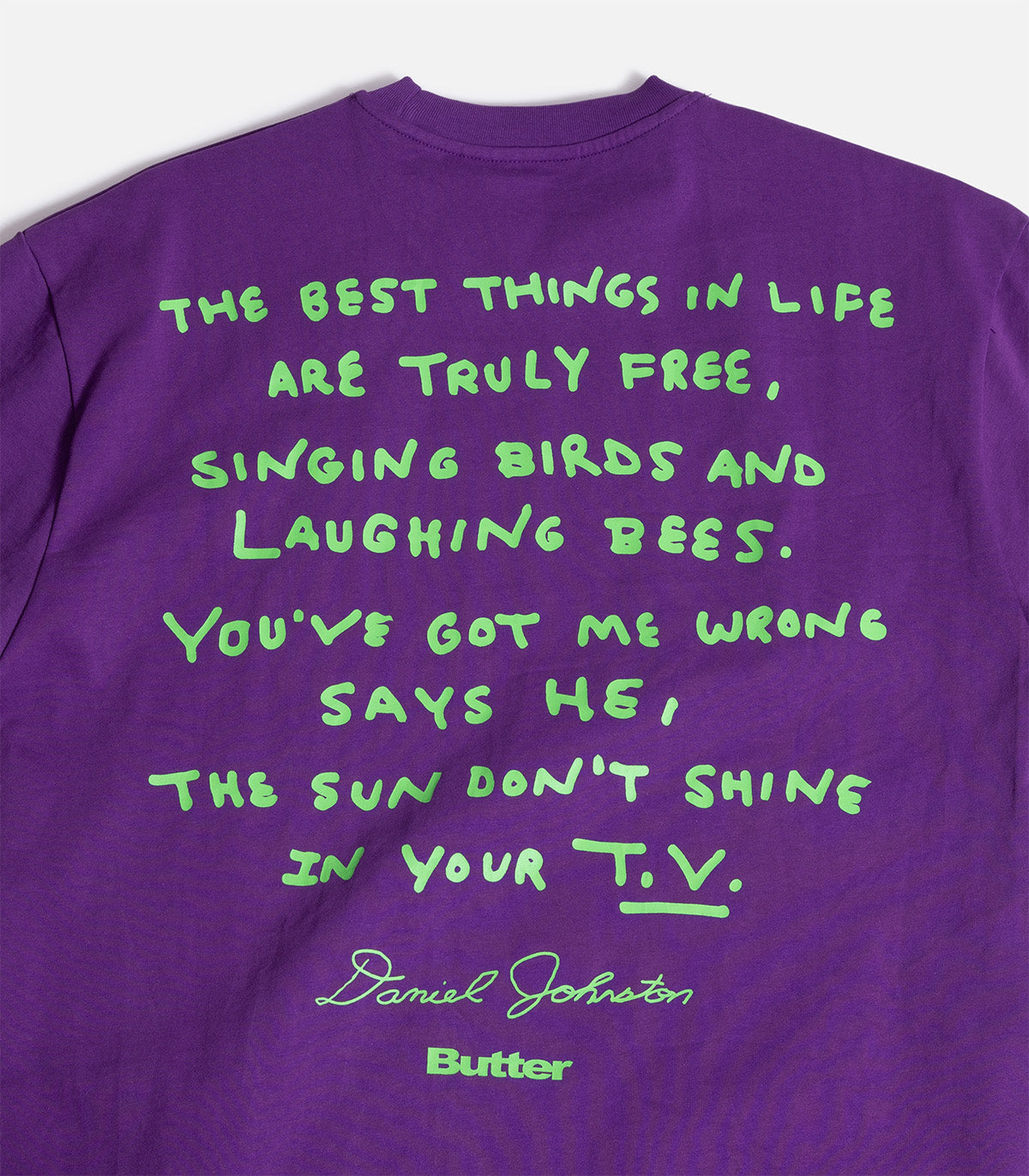 Butter Goods X Daniel Johnston Don't Be Scared T-Shirt