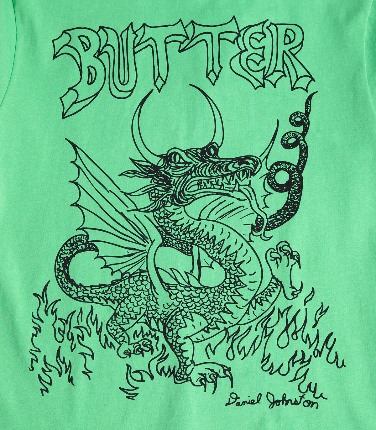 Butter Goods X Daniel Johnston Dragon T-Shirt