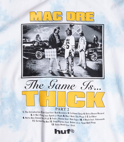 Huf Game Is Thick Tie Dye T-Shirt