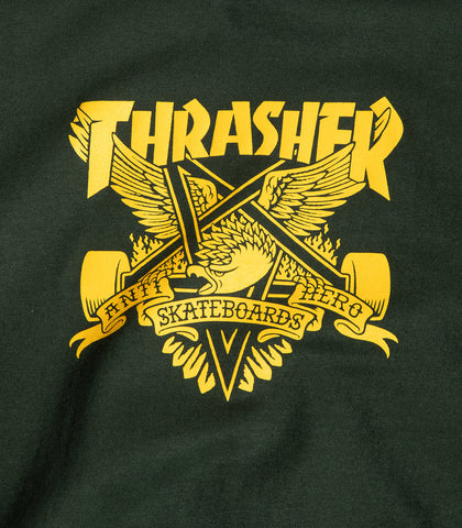 Thrasher X Antihero Eaglegram T-Shirt