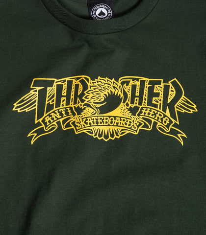 Thrasher X Antihero Mag Banner T-Shirt