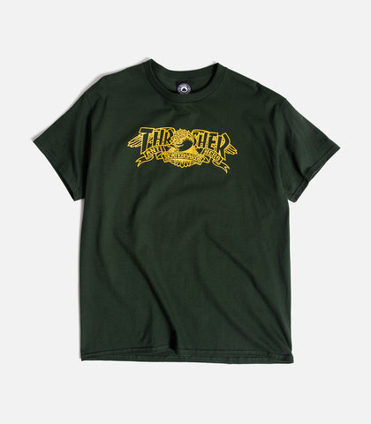 Thrasher X Antihero Mag Banner T-Shirt