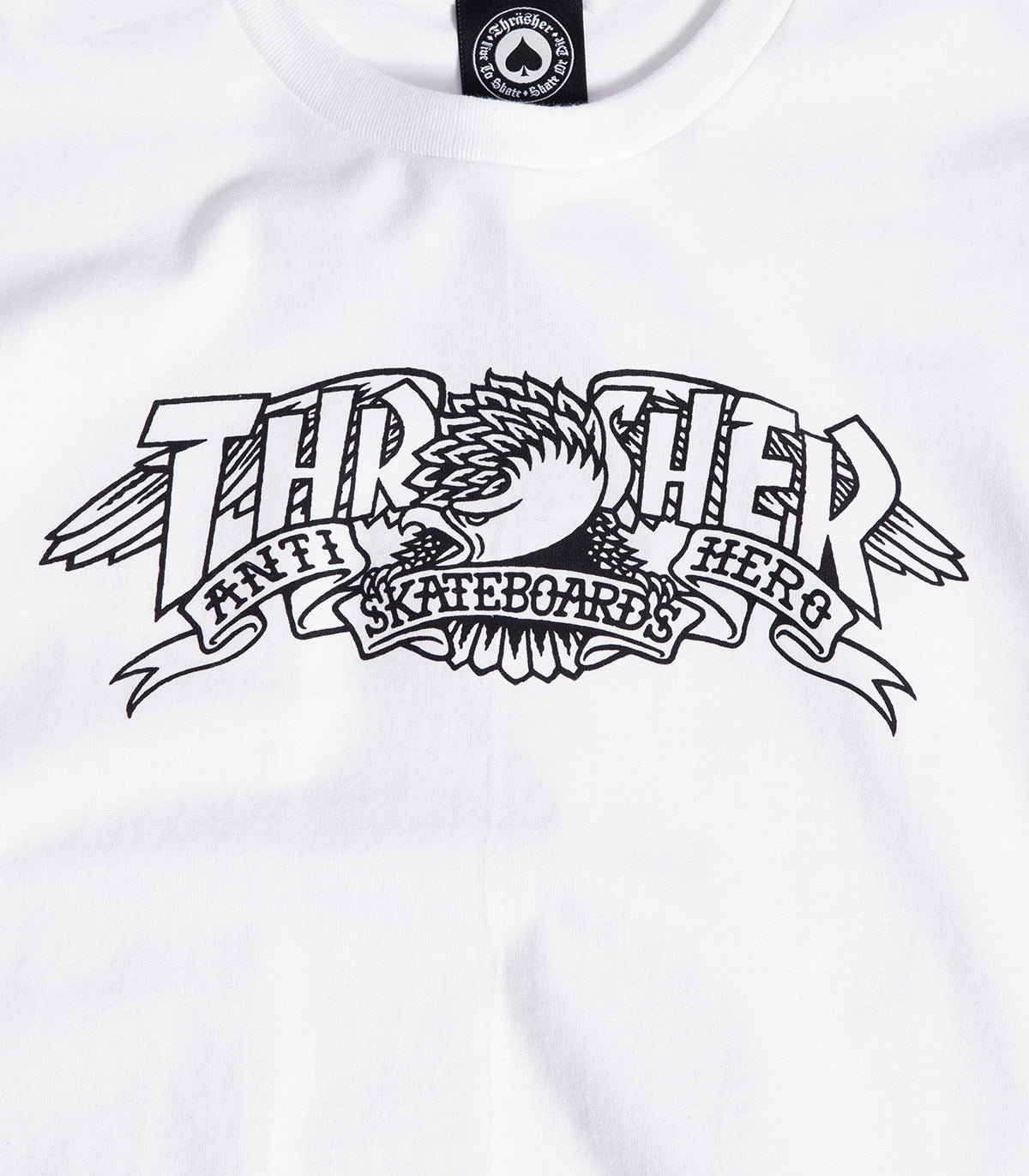 Thrasher X Antihero Mag Banner T-Shirt
