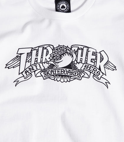 Thrasher X Antihero Mag Banner T-Shirt