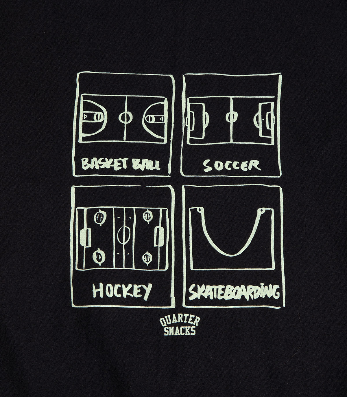 Quartersnacks Sports T-Shirt