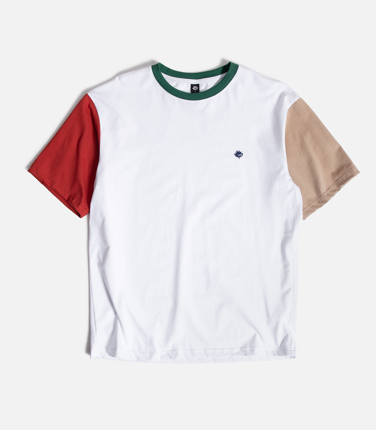 Magenta Panels T-Shirt