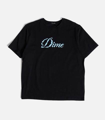 Dime Cursive Paper Cut T-Shirt