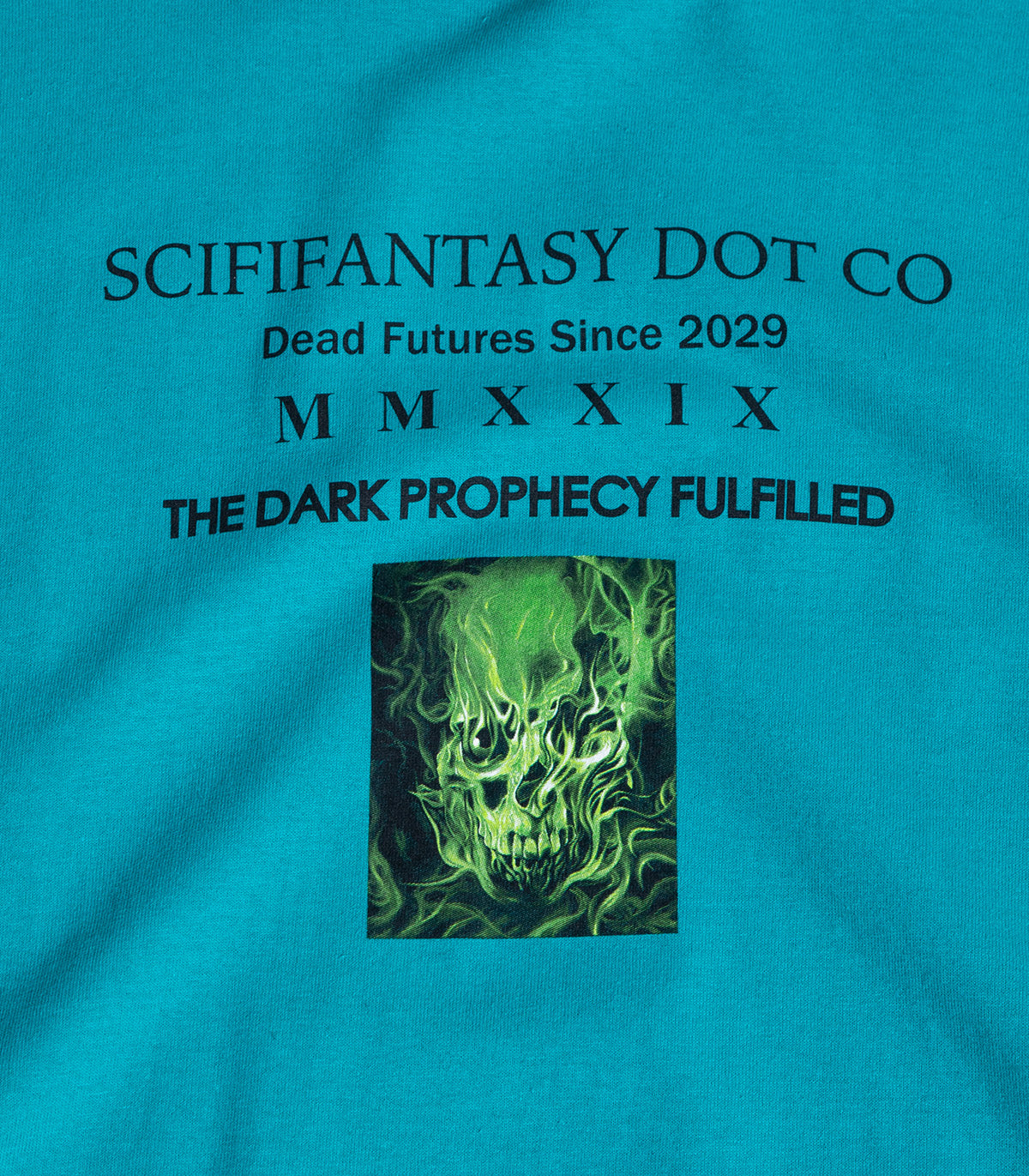 Sci-Fi Fantasy Dark Prophecy Logo T-Shirt