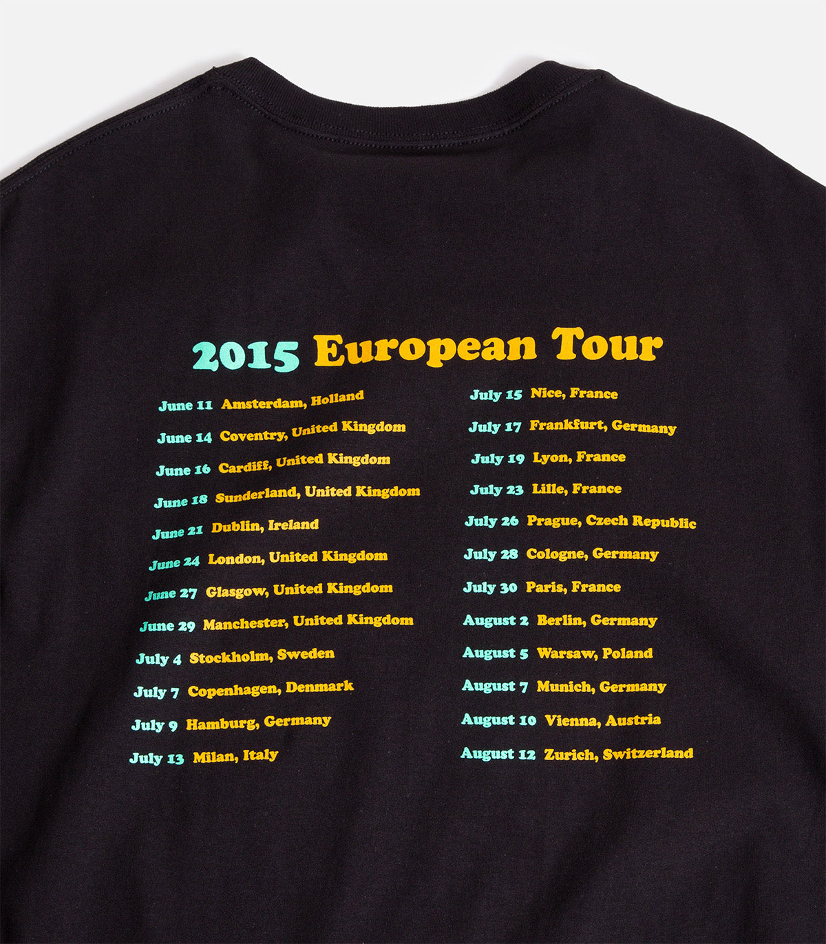 Quartersnacks Euro Tour T-Shirt