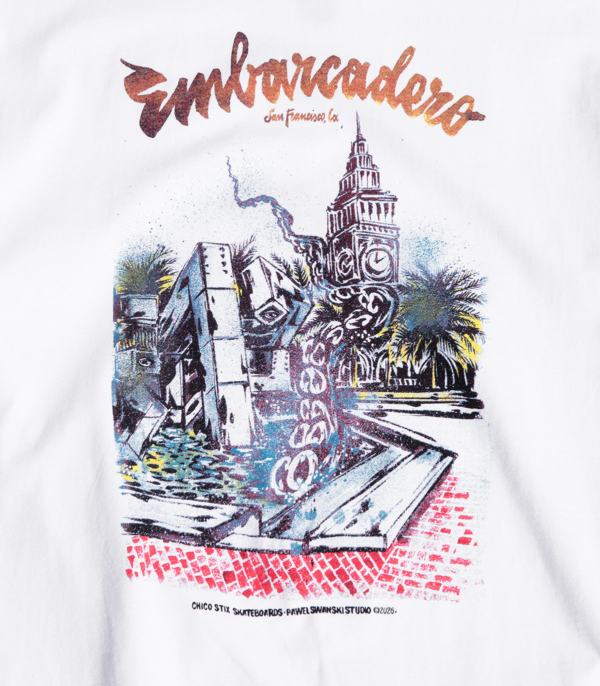 Chico Stix X Swanski EMB4LIFE T-Shirt