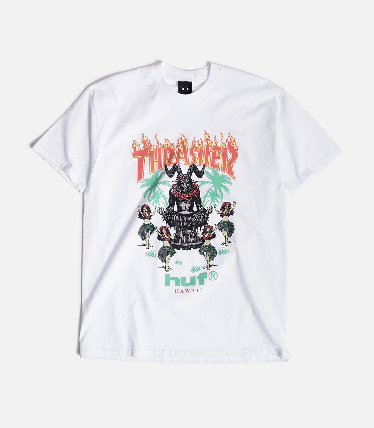 Huf X Thrasher Goat Luau T-Shirt