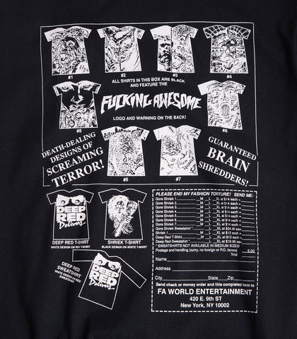 Fucking Awesome Gore Shriek T-Shirt