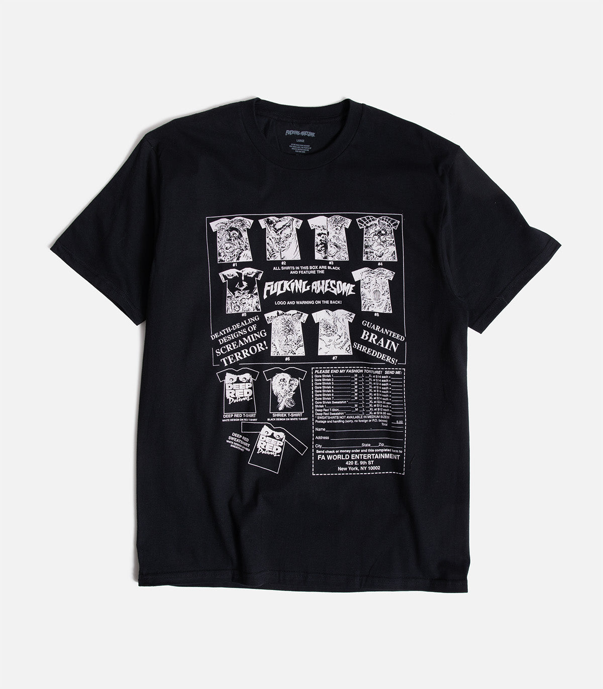 Fucking Awesome Gore Shriek T-Shirt