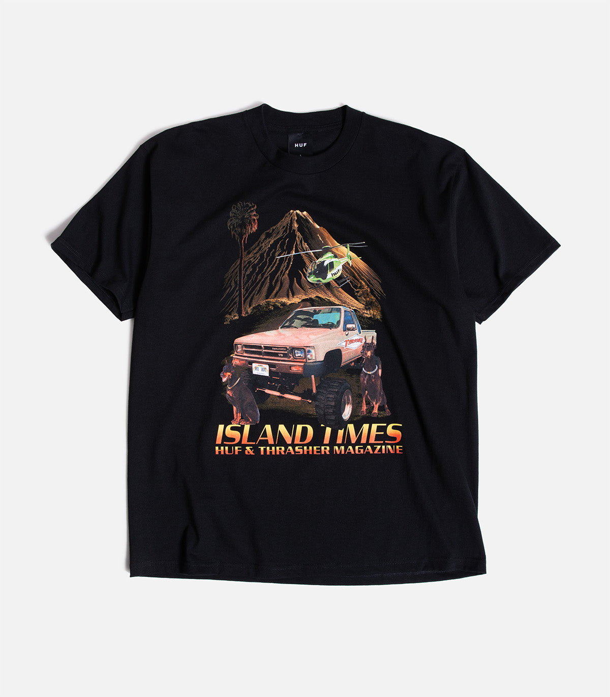 Huf X Thrasher Island Times T-Shirt