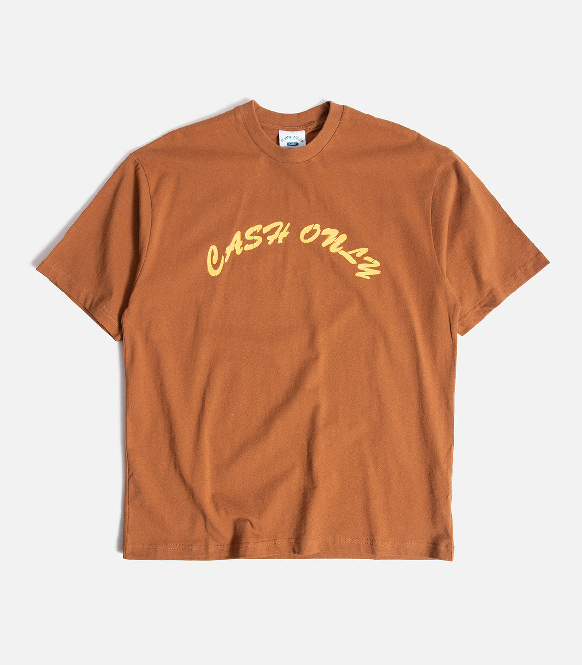 Cash Only Stencil Logo T-Shirt