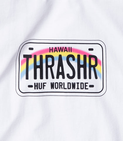 Huf X Thrasher License Plate T-Shirt