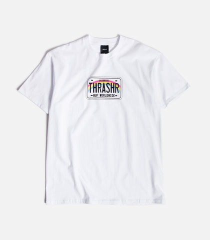 Huf X Thrasher License Plate T-Shirt