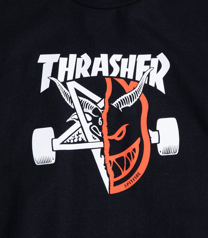 Thrasher X Spitfire Thrash & Burn T-Shirt