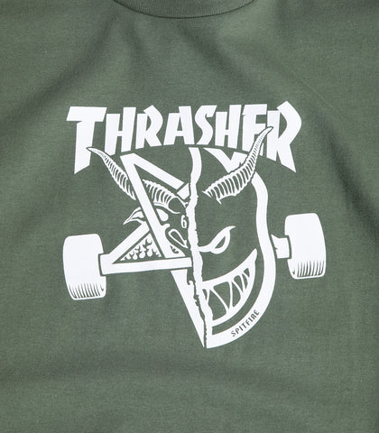 Thrasher X Spitfire Thrash & Burn T-Shirt