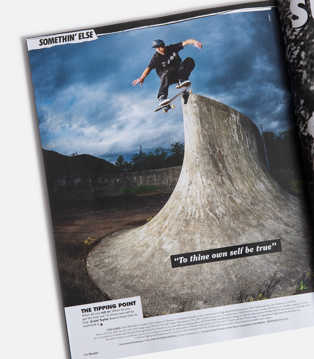 Thrasher Magazine October 2026