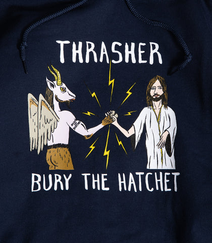 Thrasher X Toy Machine B.T.H. Hooded Sweatshirt