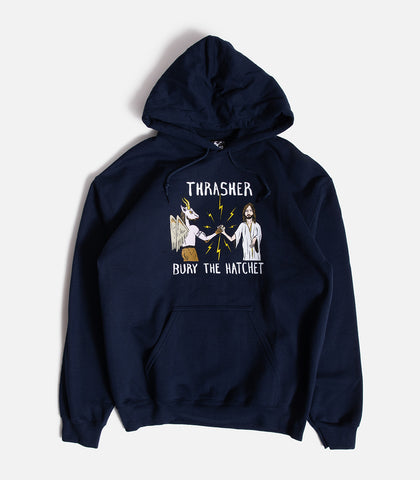 Thrasher X Toy Machine B.T.H. Hooded Sweatshirt
