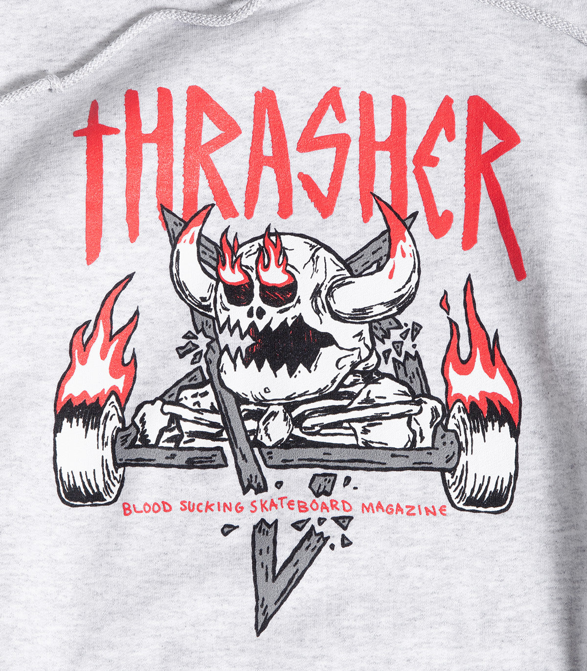 Thrasher X Toy Machine Monstergram Hooded Sweatshirt