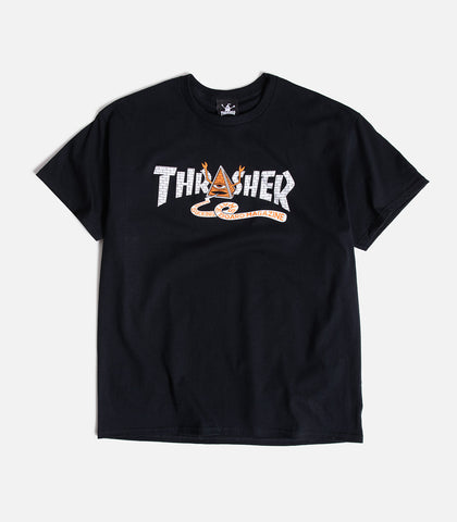 Thrasher X Toy Machine Pyramid T-Shirt
