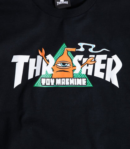 Thrasher X Toy Machine Vortex T-Shirt