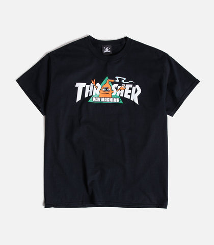 Thrasher X Toy Machine Vortex T-Shirt