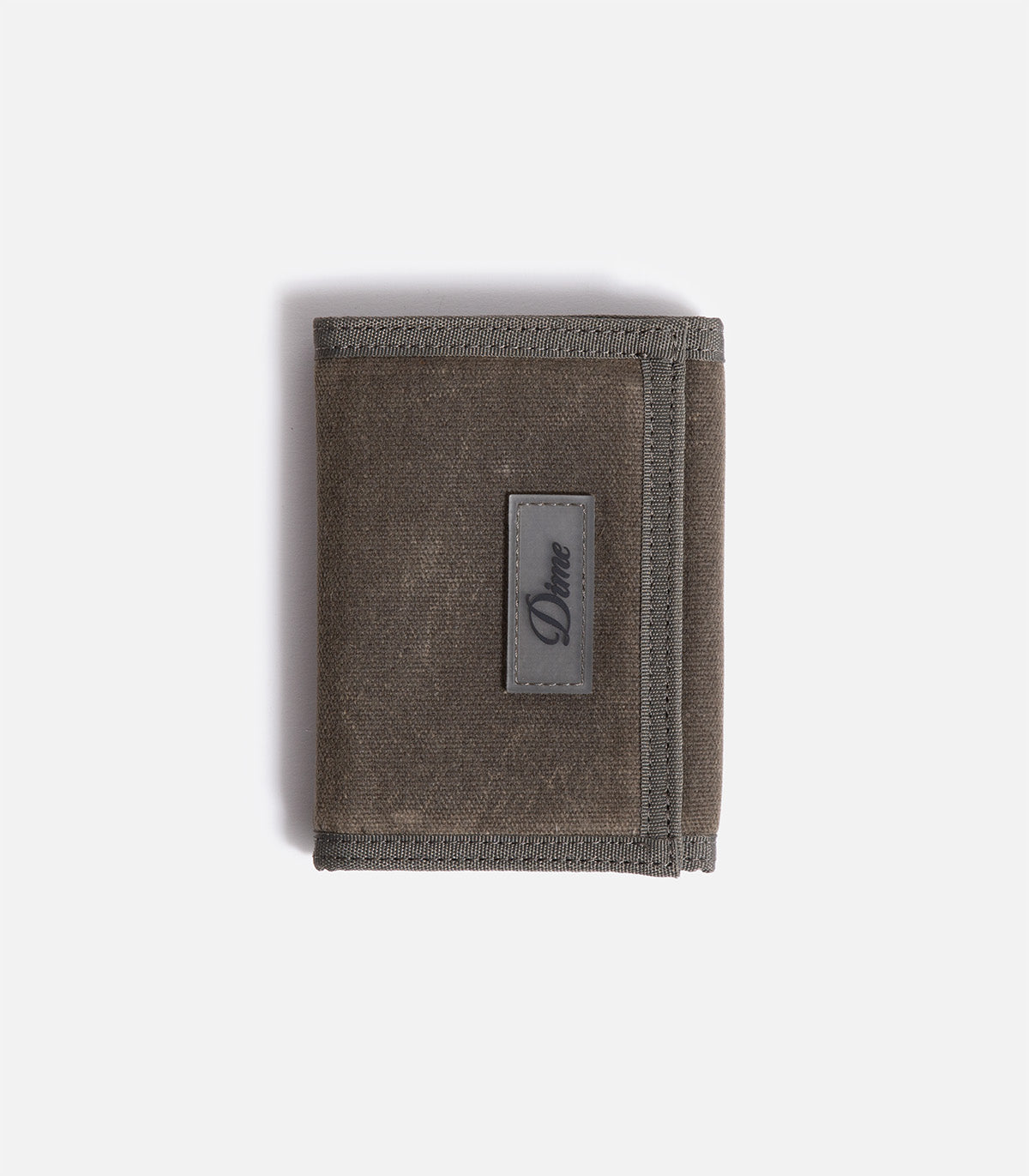 Dime Waxed Velcro Wallet