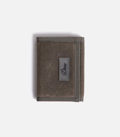 Dime Waxed Velcro Wallet