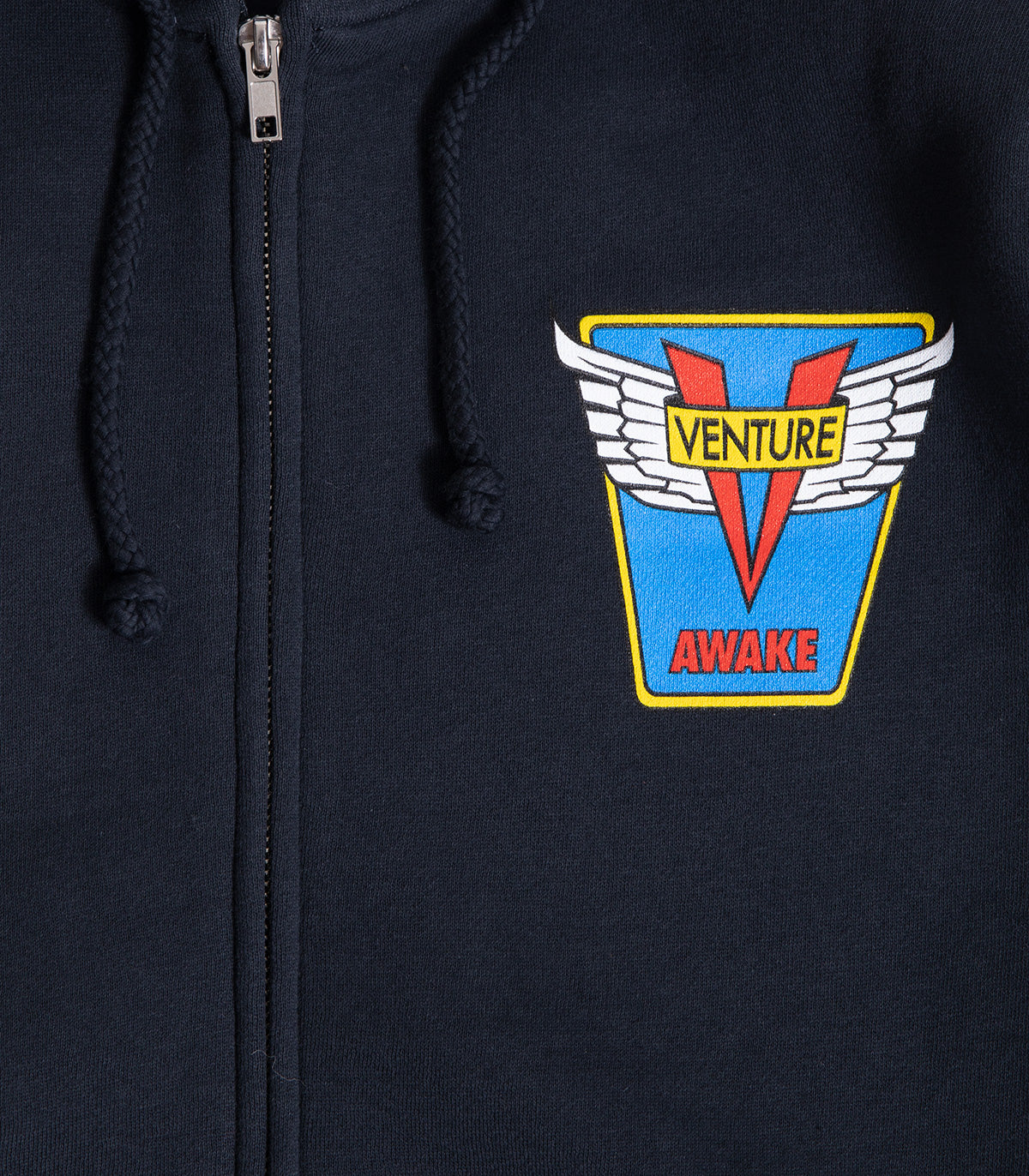 Venture Emblem Zip Up Sweatshirt