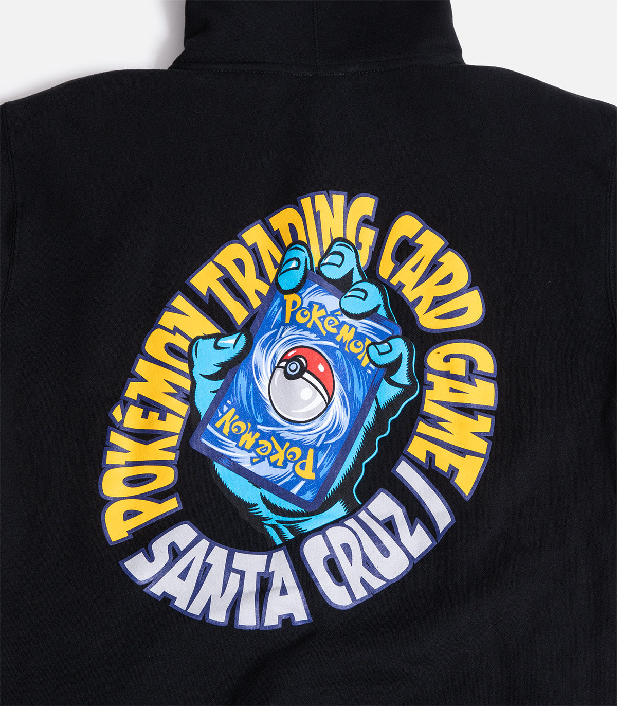 Santa Cruz X Pokémon TCG Hand Zip Hooded Sweatshirt