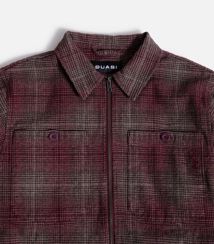 Quasi Grain Shirt Jacket