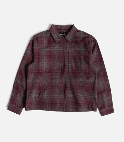 Quasi Grain Shirt Jacket